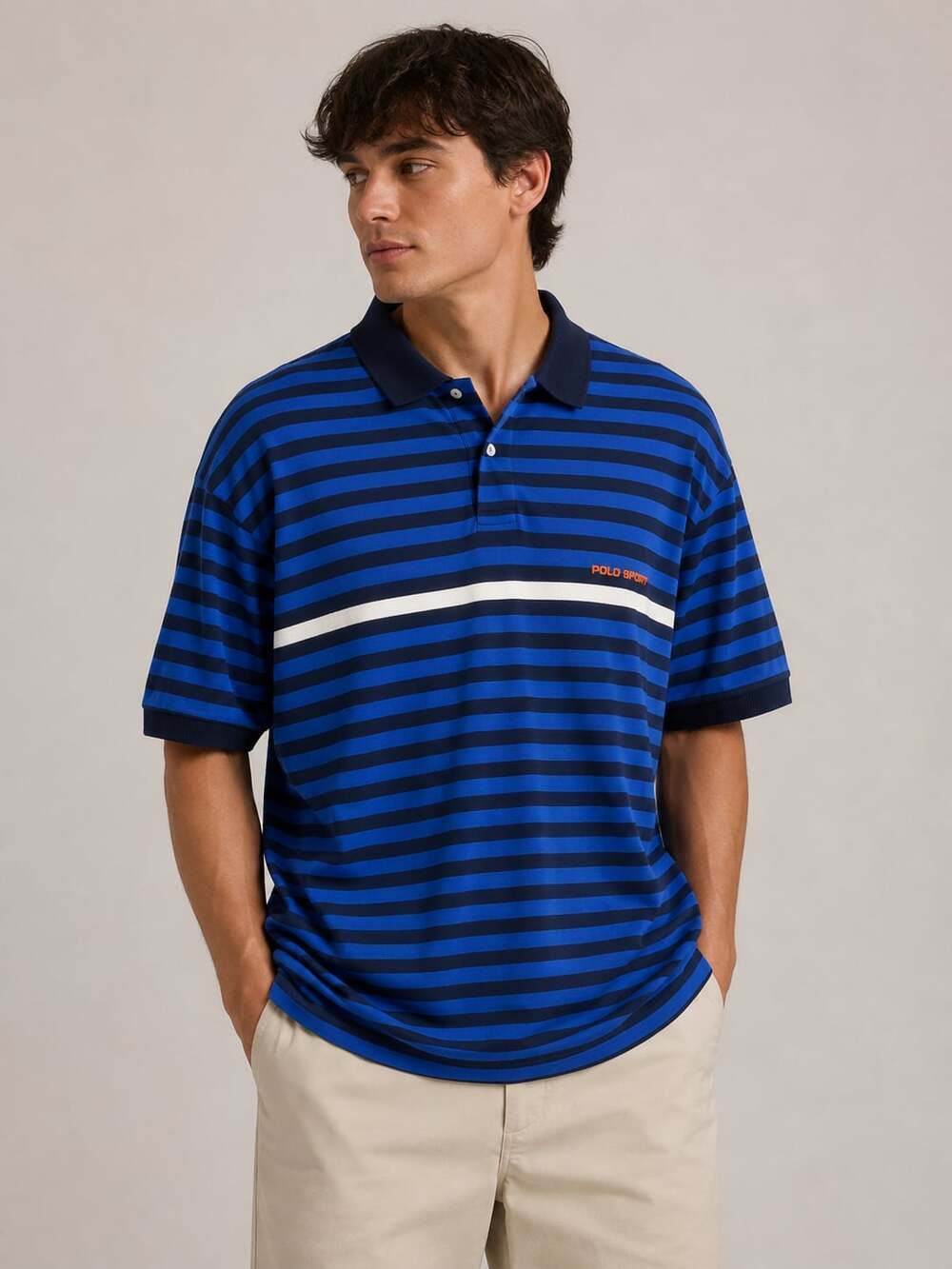 Polo Sport Ralph Lauren Striped Polo Shirt XL